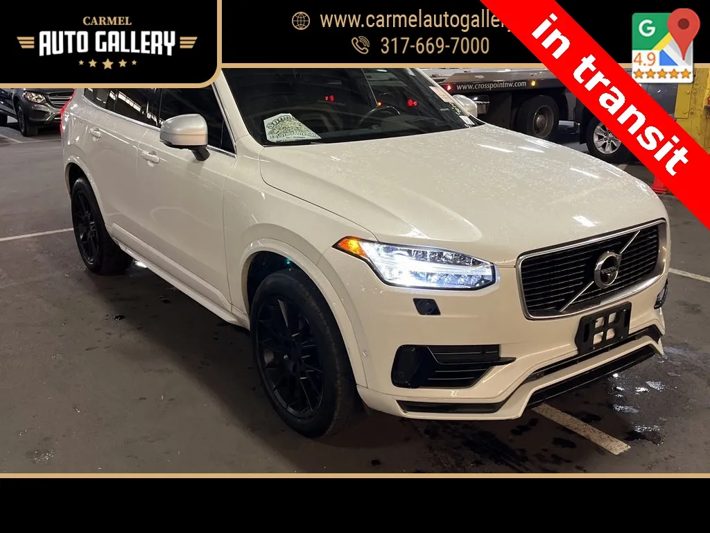 White 2017 Volvo XC90 Hybrid T8 R-Design for sale in Carmel, IN
