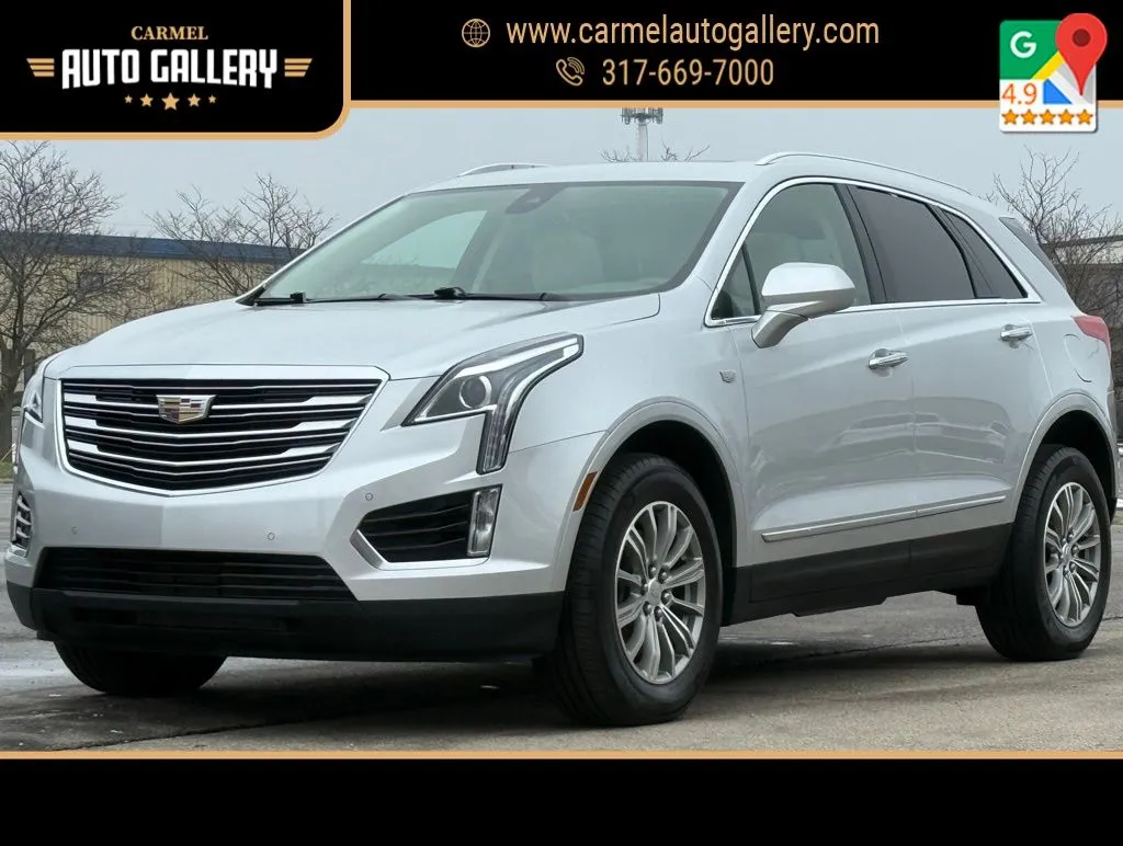 Silver 2018 Cadillac XT5 Luxury for sale in Carmel, IN