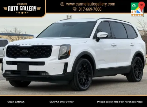 White 2021 Kia Telluride SX for sale in Carmel, IN