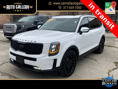 White 2021 Kia Telluride SX for sale in Carmel, IN