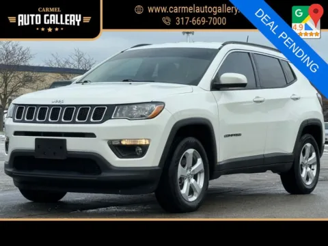 White 2018 Jeep Compass Latitude for sale in Carmel, IN