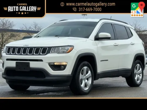White 2018 Jeep Compass Latitude for sale in Carmel, IN