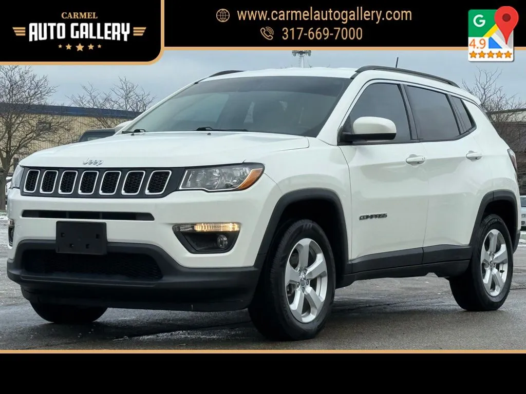 White 2018 Jeep Compass Latitude for sale in Carmel, IN