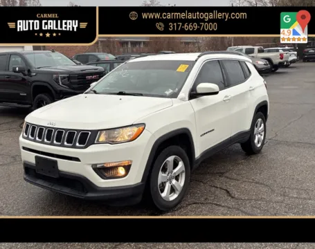 White 2018 Jeep Compass Latitude for sale in Carmel, IN
