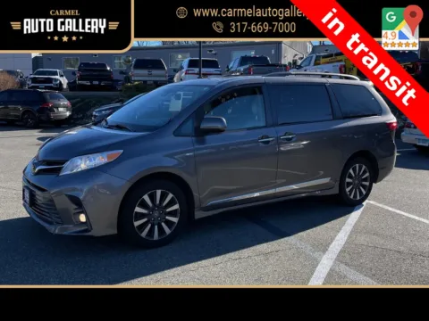 Gray 2020 Toyota Sienna XLE for sale in Carmel, IN