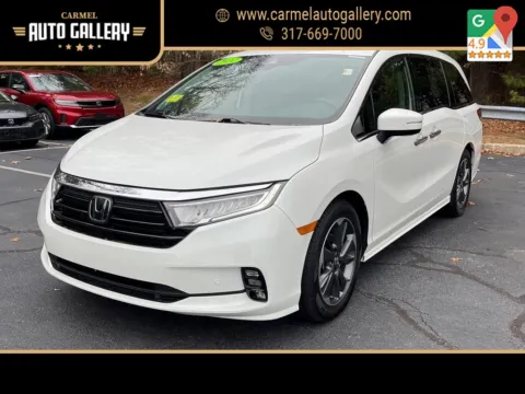 White 2022 Honda Odyssey Elite for sale in Carmel, IN