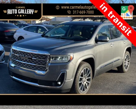 Gray 2021 GMC Acadia Denali for sale in Carmel, IN