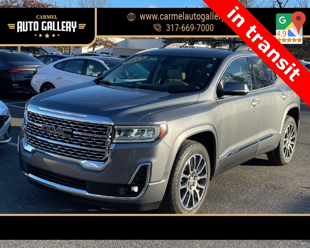 Gray 2021 GMC Acadia Denali for sale in Carmel, IN