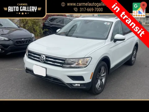 White 2021 Volkswagen Tiguan 2.0T SEL for sale in Carmel, IN