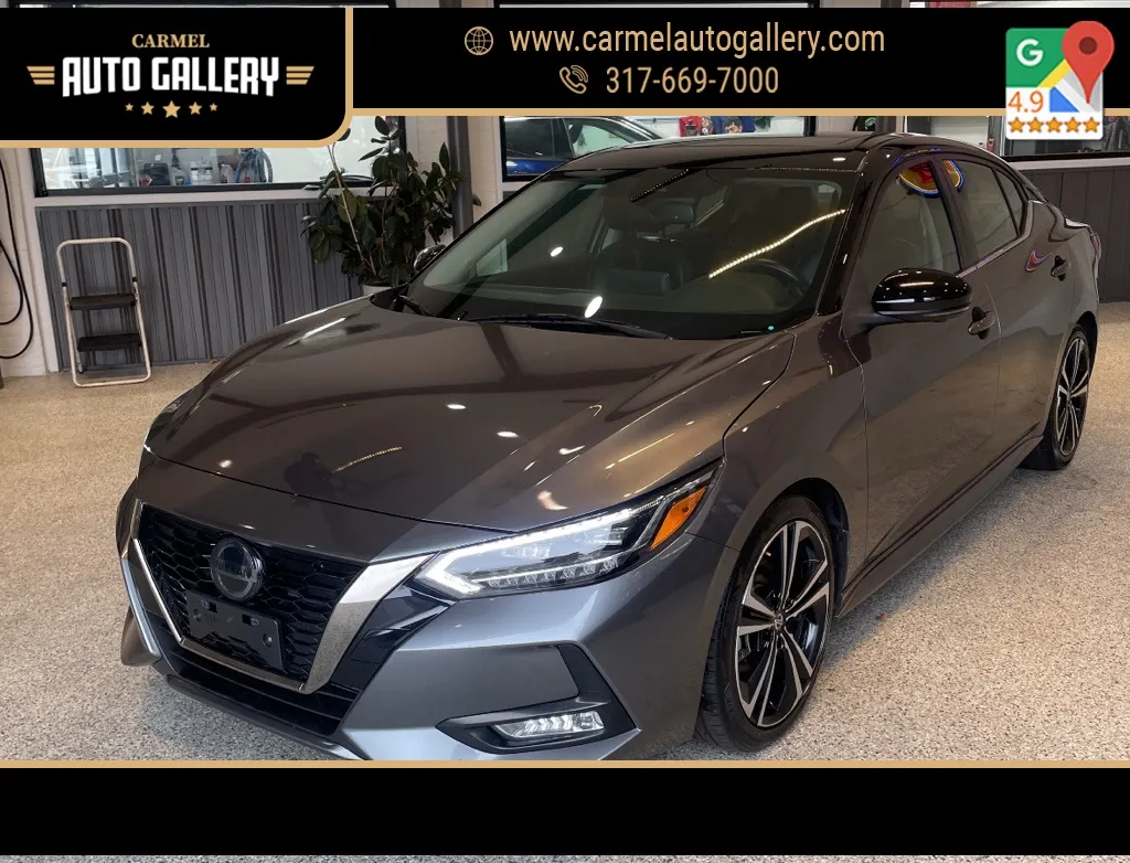 Gray 2020 Nissan Sentra SR for sale in Carmel, IN