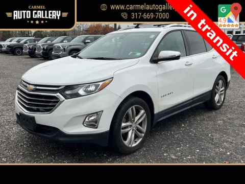 White 2018 Chevrolet Equinox Premier for sale in Carmel, IN