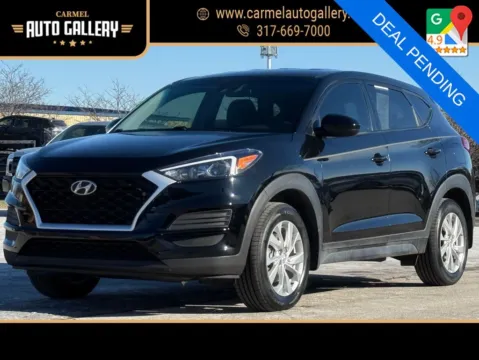Black 2021 Hyundai Tucson SE for sale in Carmel, IN