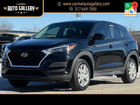 Black 2021 Hyundai Tucson SE for sale in Carmel, IN