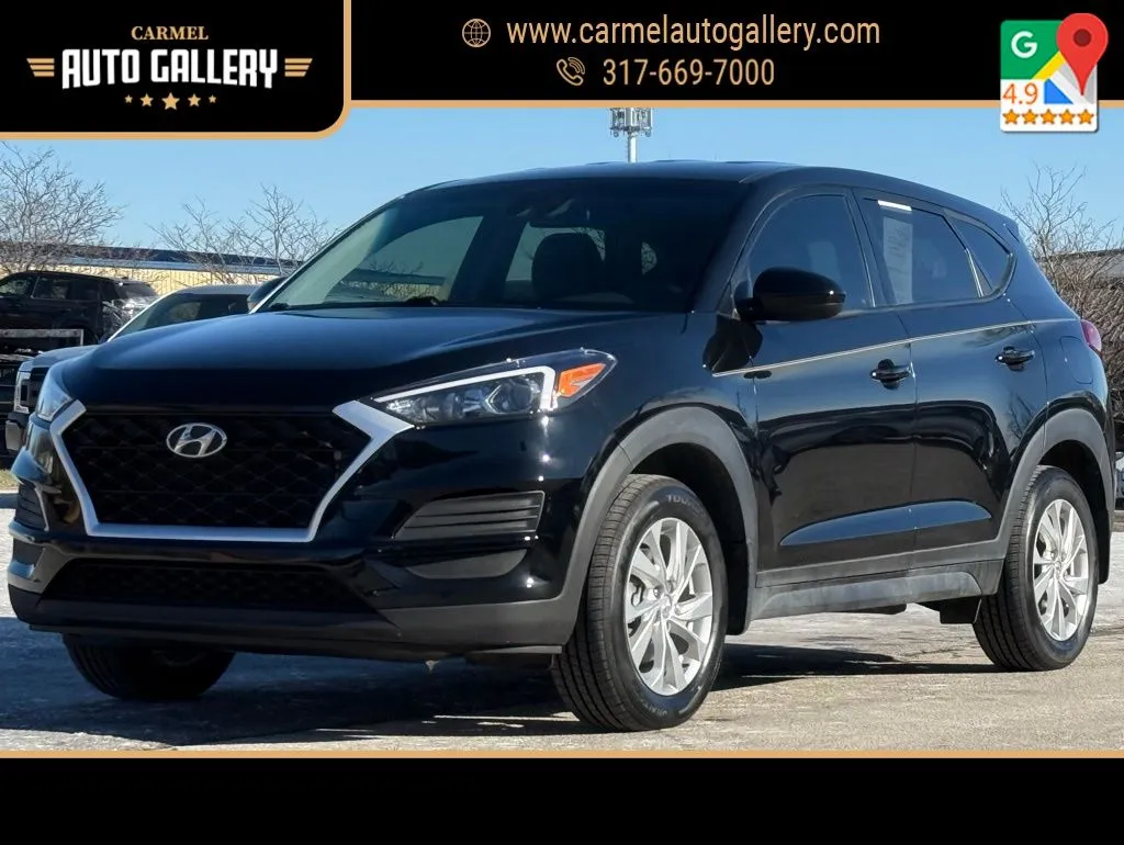 Black 2021 Hyundai Tucson SE for sale in Carmel, IN