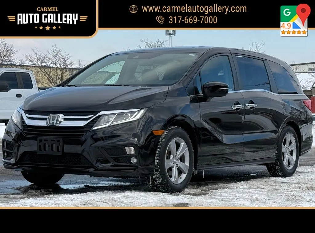 Black 2019 Honda Odyssey EX-L for sale in Carmel, IN