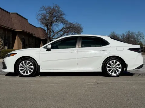Photos of 2021 Toyota Camry LE for sale in Carmel, IN at Carmel Auto Gallery