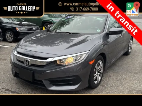 Gray 2018 Honda Civic LX for sale in Carmel, IN