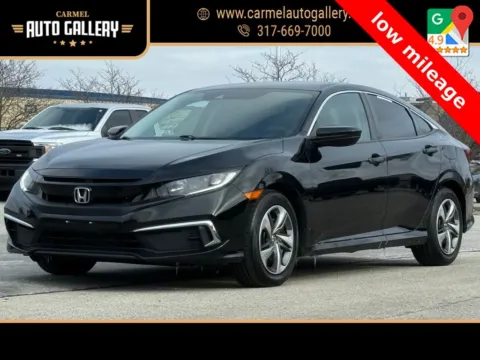 Black 2019 Honda Civic LX for sale in Carmel, IN