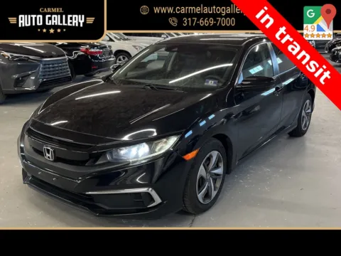Black 2019 Honda Civic LX for sale in Carmel, IN