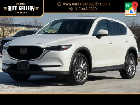 White 2019 Mazda CX-5 Grand Touring for sale in Carmel, IN