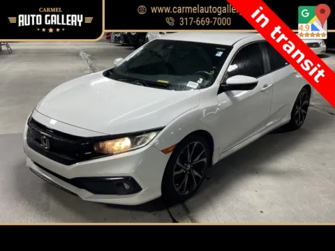 White 2019 Honda Civic Sport for sale in Carmel, IN