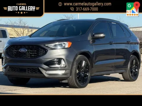 Gray 2020 Ford Edge ST Line for sale in Carmel, IN