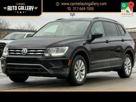 Black 2019 Volkswagen Tiguan 2.0T S for sale in Carmel, IN
