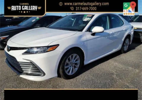 White 2022 Toyota Camry LE for sale in Carmel, IN