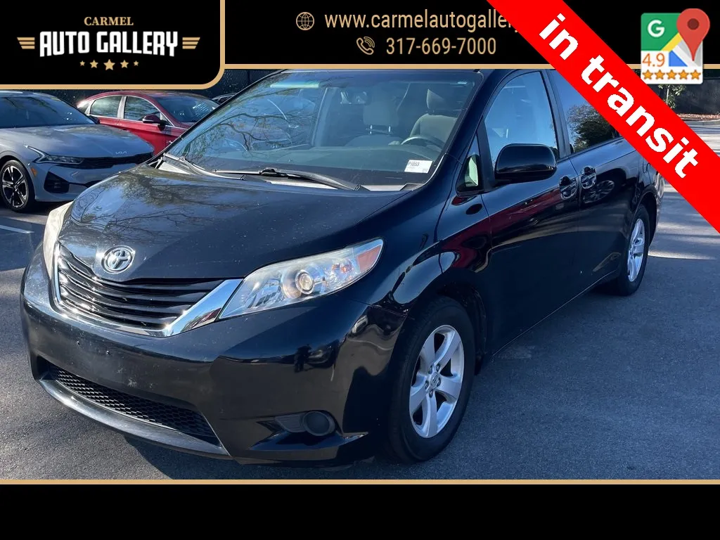 Black 2017 Toyota Sienna L for sale in Carmel, IN