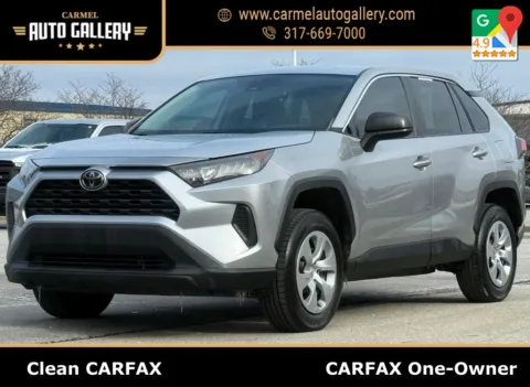 Silver 2022 Toyota RAV4 LE for sale in Carmel, IN