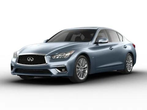 Blue 2018 INFINITI Q50 3.0t LUXE for sale in Carmel, IN