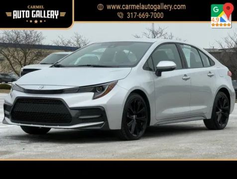 Silver 2020 Toyota Corolla SE for sale in Carmel, IN