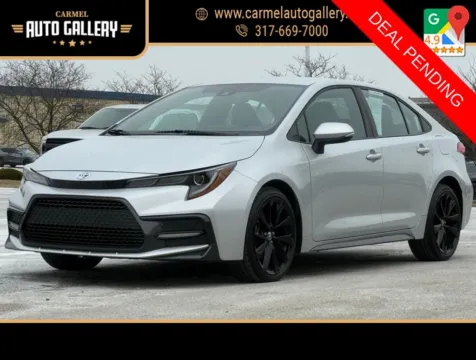 Silver 2020 Toyota Corolla SE for sale in Carmel, IN