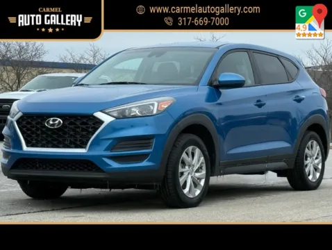 Blue 2019 Hyundai Tucson SE for sale in Carmel, IN