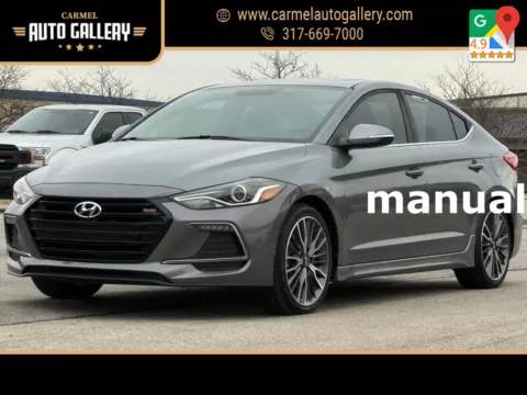 Gray 2018 Hyundai Elantra Sport for sale in Carmel, IN