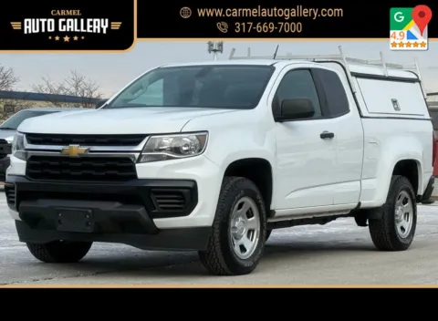 White 2021 Chevrolet Colorado Work Truck for sale in Carmel, IN