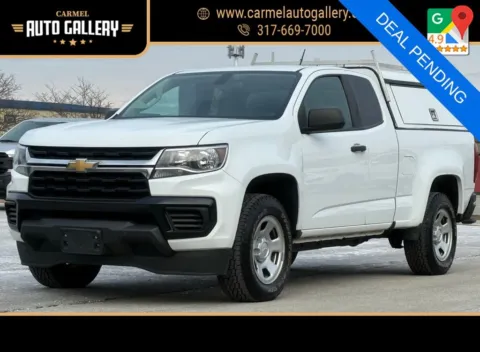 White 2021 Chevrolet Colorado Work Truck for sale in Carmel, IN