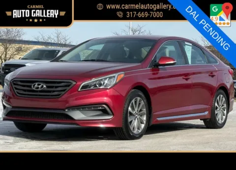 Red 2016 Hyundai Sonata Sport for sale in Carmel, IN