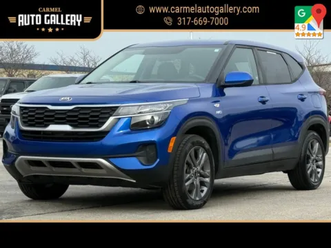 Blue 2021 Kia Seltos LX for sale in Carmel, IN