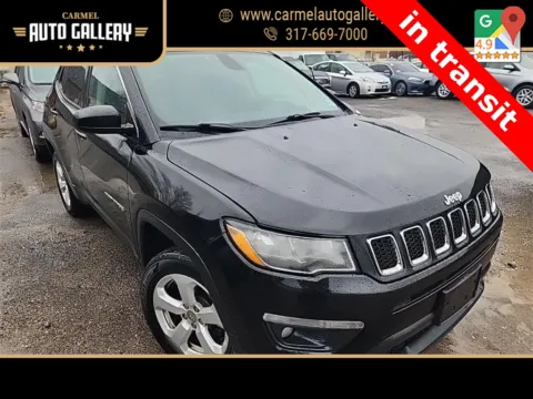 Black 2019 Jeep Compass Latitude for sale in Carmel, IN