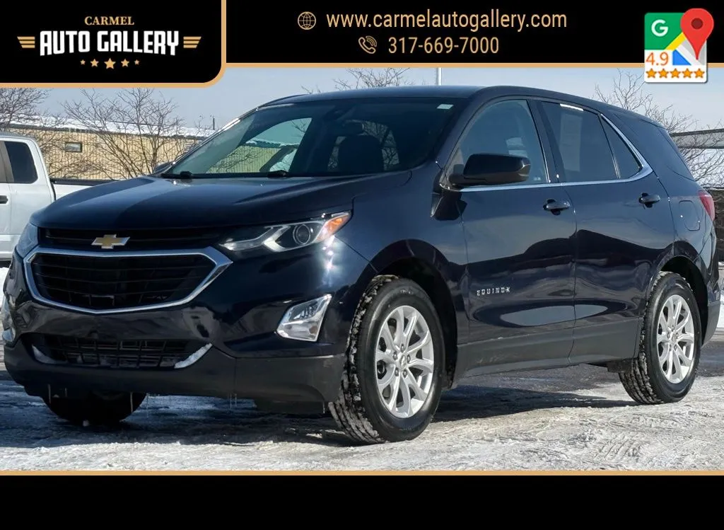 Blue 2020 Chevrolet Equinox LT for sale in Carmel, IN