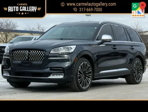 Blue 2021 Lincoln Aviator Black Label for sale in Carmel, IN