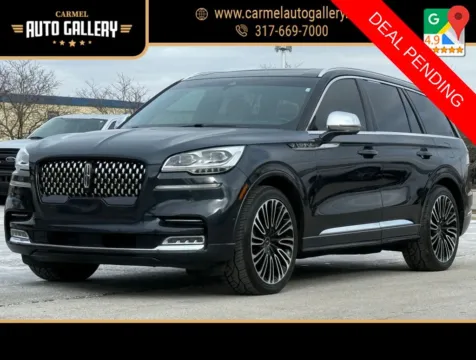 Blue 2021 Lincoln Aviator Black Label for sale in Carmel, IN