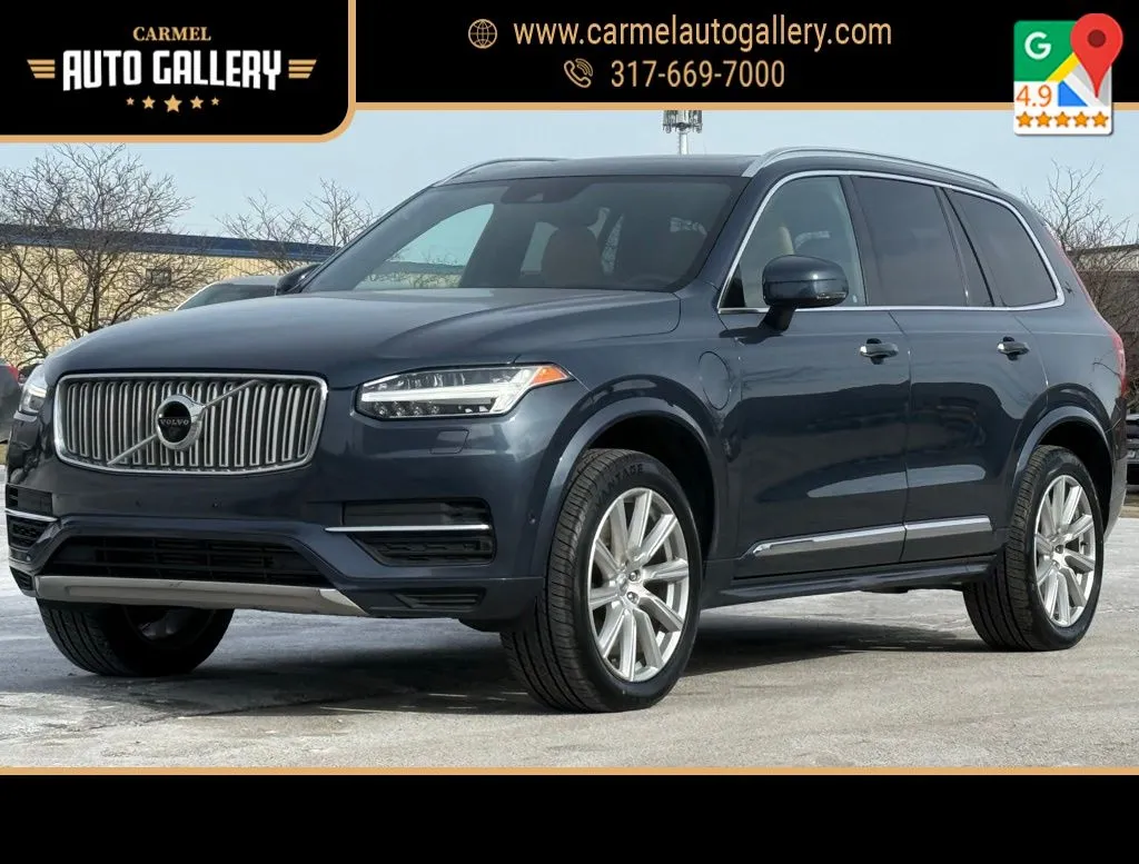 Blue 2019 Volvo XC90 Hybrid T8 Inscription for sale in Carmel, IN
