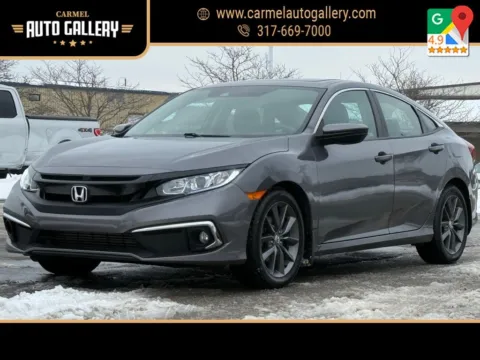 Gray 2020 Honda Civic EX-L for sale in Carmel, IN