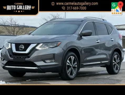 Gray 2018 Nissan Rogue SL for sale in Carmel, IN
