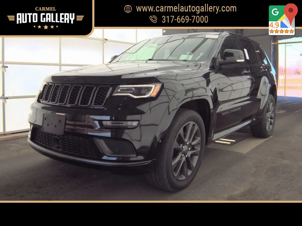 Black 2018 Jeep Grand Cherokee High Altitude for sale in Carmel, IN