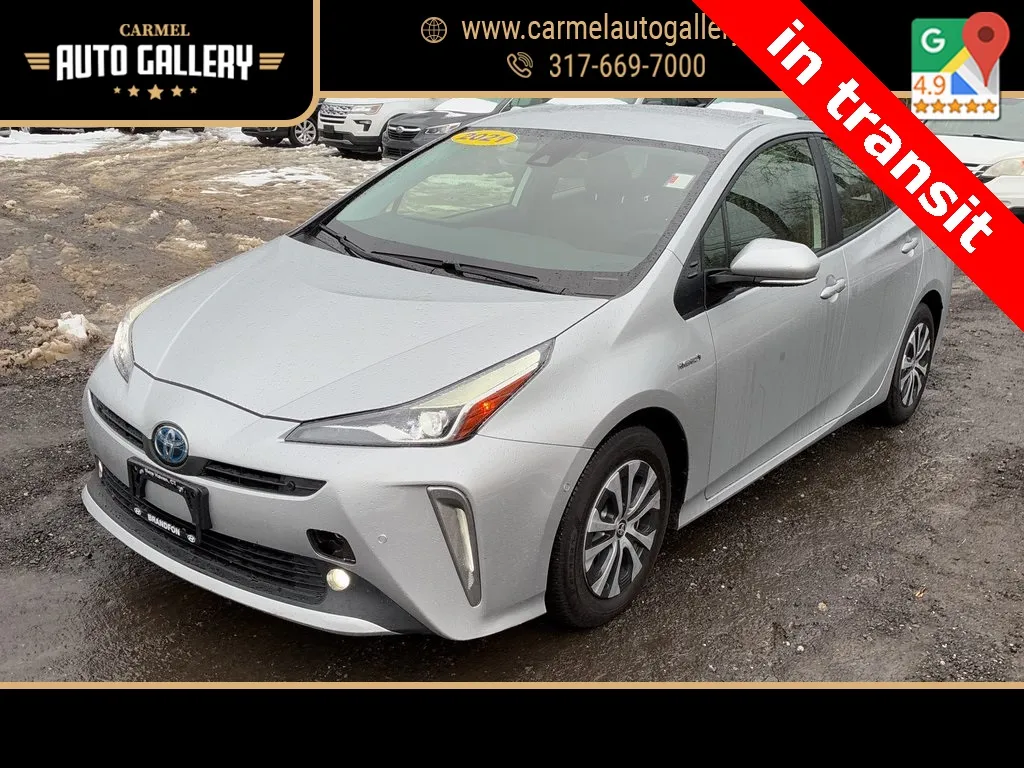 Silver 2021 Toyota Prius LE AWD-e for sale in Carmel, IN