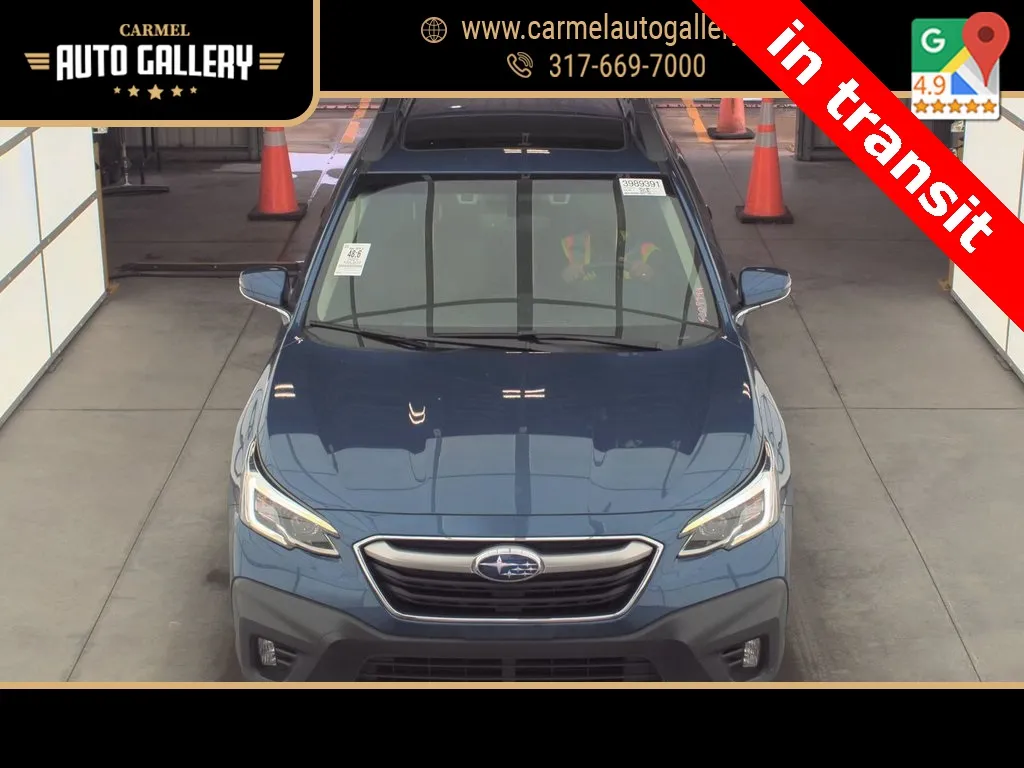 Blue 2021 Subaru Outback Limited for sale in Carmel, IN