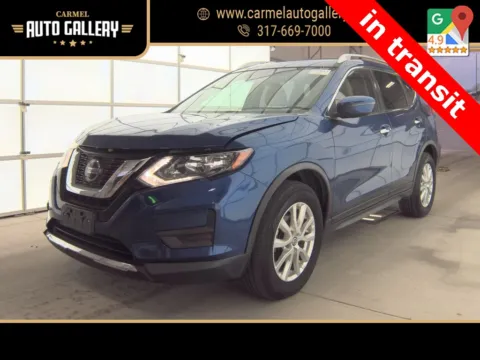 Blue 2020 Nissan Rogue SV for sale in Carmel, IN
